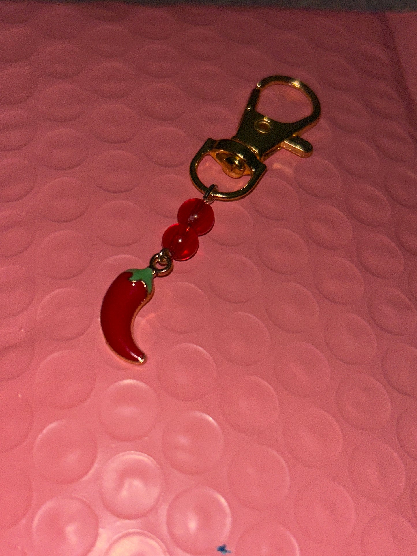 Chilli bridle charm