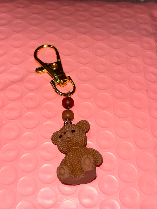 Bear bridle charm